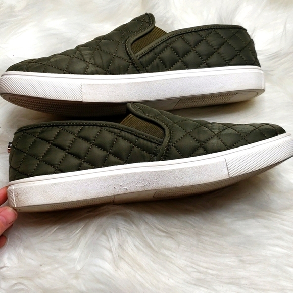 Steve Madden Ecntrcqt Sneaker 7.5 olive green - Picture 10 of 12